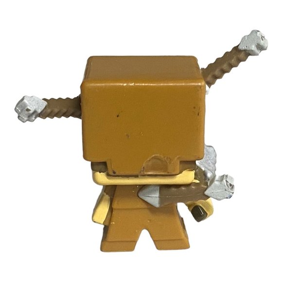 Mattel Minecraft - STEVE Damaged Armor - Mini-Figures - Series 4 - Obsidian - Picture 3 of 9